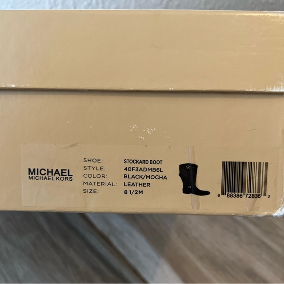 Michael Kors two toned boots size 8.5 - Picture 4 of 6